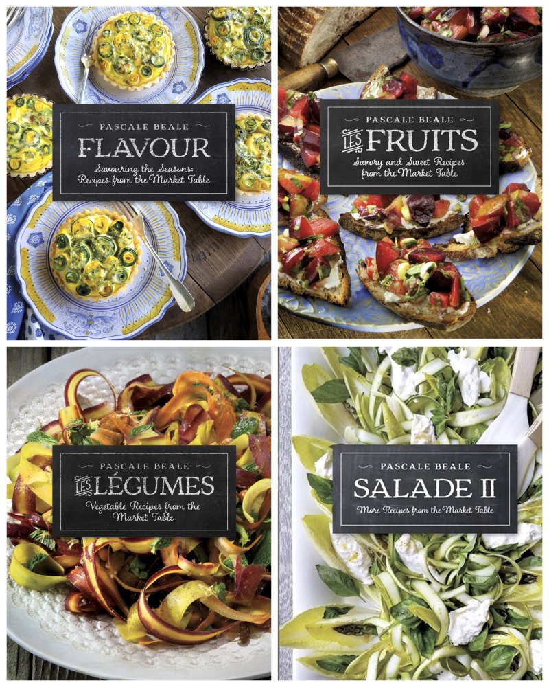 Set of 4 Market Table Books